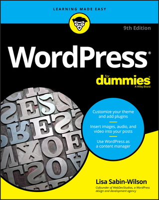 Wordpress for Dummies By Lisa Sabin-Wilson Cover Image