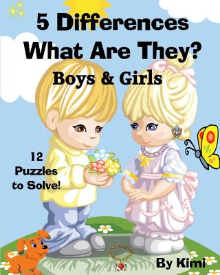 5 Differences - What Are They? - Boys & Girls: Kids Series Cover Image