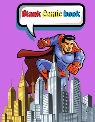 Blank comic book for kids: Unleash your kids/teens creativity with