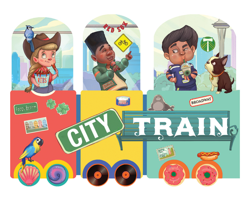 City Train: An Activity Board Book (On-Track Learning)