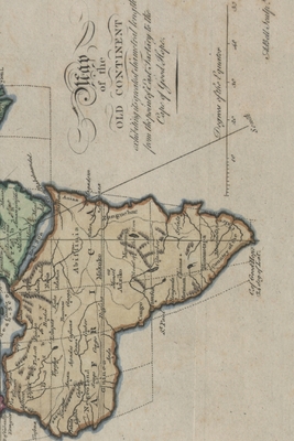Cover for The Old Continent Vintage Map Field Journal Notebook, 50 pages/25 sheets, 4x6