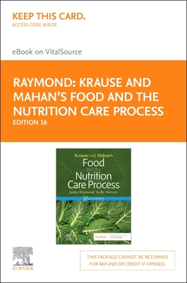 Krause and Mahan's Food and the Nutrition Care Process, 16e, Elsevier eBook on Vitalsource (Retail Access Card) Cover Image