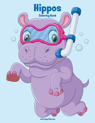 Hippos Coloring Book 1 Cover Image
