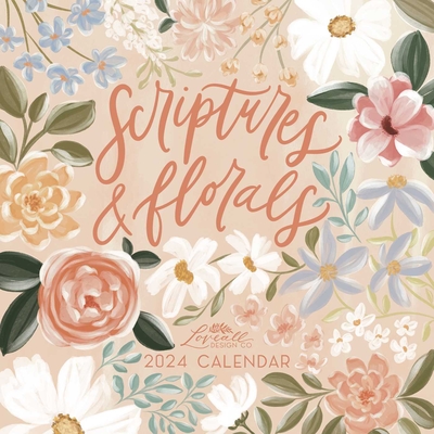Scriptures and Florals 2024 Wall Calendar Cover Image