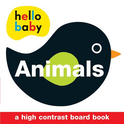 Hello Baby: Animals: A High-Contrast Board Book Cover Image