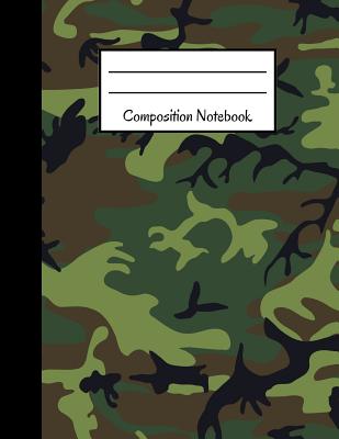 Composition Notebook: Back to School 120 Page College Ruled Notebook Camouflage Design (8.5 X 11) Cover Image