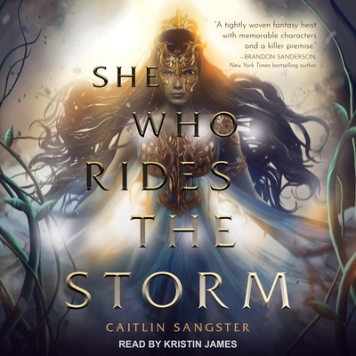 She Who Rides the Storm By Caitlin Sangster, Kristin James (Read by) Cover Image