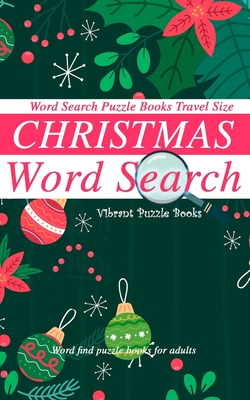CHRISTMAS Word search puzzle book TRAVEL SIZE: word find puzzle books for adults Cover Image