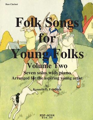 Folks Songs for Young Folks, Vol. 2 - bass clarinet and piano Cover Image
