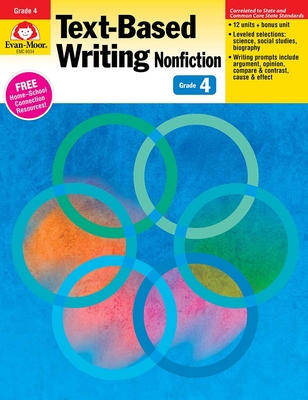 Text-Based Writing, Grade 4 Teacher Resource Cover Image