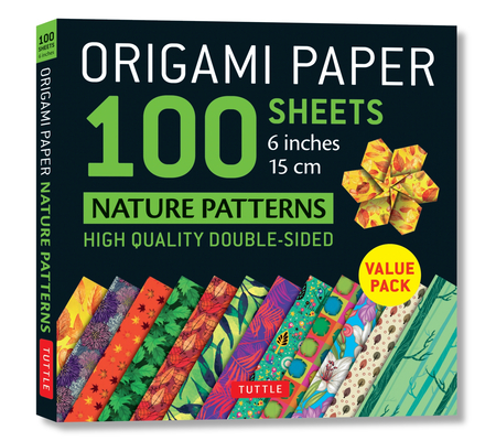 Cover for Origami Paper 100 Sheets Nature Patterns 6 (15 CM)