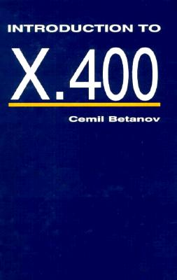 Introduction to X.400 (Artech House Telecommunications Library) Cover Image