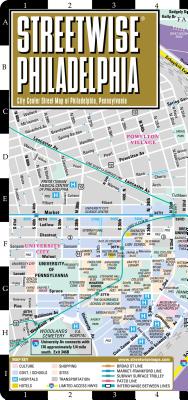 Streetwise Philadelphia Map - Laminated City Center Street Map of Philadelphia, Pennsylvania (Michelin Streetwise Maps) Cover Image