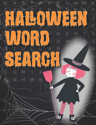 Halloween Word Search: Large Print Word Search Puzzle To Improve Spelling, Vocabulary, And Memory For Kids - Word Search Puzzles For Kids Act Cover Image