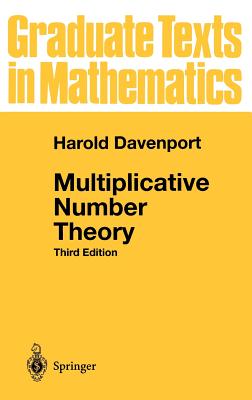 Multiplicative Number Theory (Graduate Texts in Mathematics #74) Cover Image
