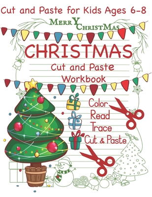 Christmas Activity Book for Kids Ages 6-8: Christmas Coloring Book