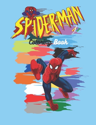 SpiderMan coloring book: spiderman coloring book for kids and adult,  spiderman activity book, jumbo spiderman coloring book, high quality stick  (Paperback)