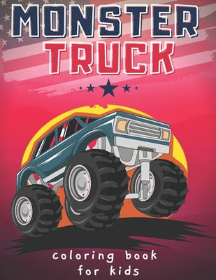 Monster Truck Coloring Book for Kids By Fun Factory Publishing Cover Image