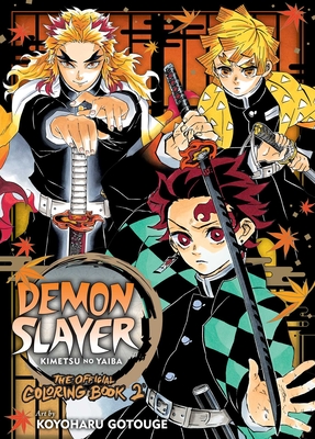 Demon Slayer: Kimetsu no Yaiba: The Official Coloring Book 2 Cover Image