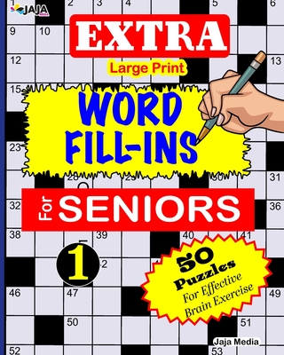 EXTRA Large Print WORD FILL-INS FOR SENIORS: Vol. 1 Cover Image