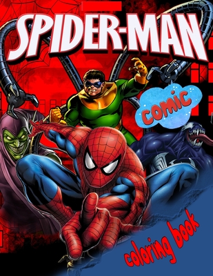 SPIDER-MAN Coloring Book: Spiderman Giant Coloring Book With Excellent  Images For Kids of All Ages (Unofficial) (Paperback)