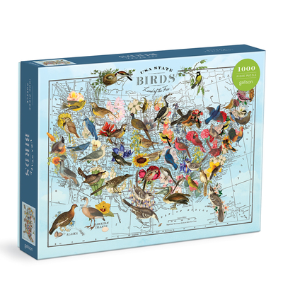 Wendy Gold State Birds 1000 Piece Puzzle By Galison Mudpuppy (Created by) Cover Image