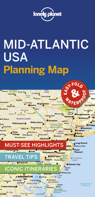 Lonely Planet Mid-Atlantic USA Planning Map 1 (Planning Maps)