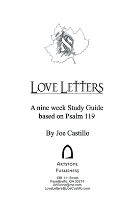 Love Letters Study Guide Cover Image