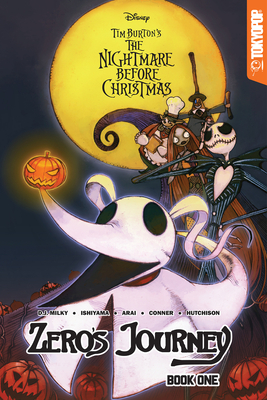 Disney Manga: Tim Burton's The Nightmare Before Christmas - Zero's Journey, Book 1 (Zero's Journey GN series #1) By D.J. Milky, Kei Ishiyama (Illustrator), David Hutchison (Illustrator), Dan Conner (Illustrator), Kiyoshi Arai (Illustrator) Cover Image