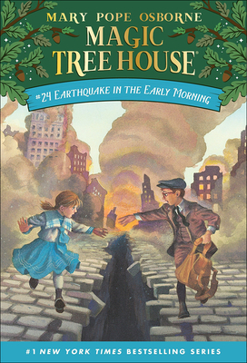Earthquake in the Early Morning (Magic Tree House #24) By Mary Pope Osborne, Salvatore Murdocca (Illustrator) Cover Image