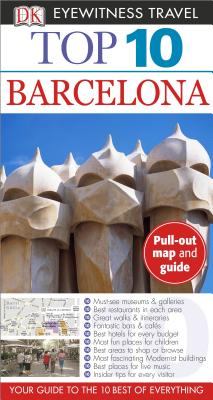 Top 10 Barcelona [With Map] By AnneLise Sorensen, Ryan Chandler Cover Image