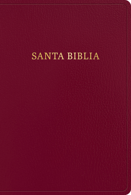 RVR 1960 Biblia letra gigante, borgoña, imitación piel (2023 ed.): Santa Biblia Cover Image