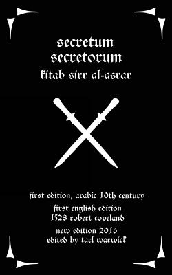 Secretum Secretorum: Kitab Sirr Al-Asrar Cover Image