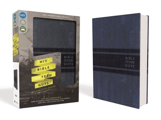 NIV, Bible for Teen Guys, Leathersoft, Blue: Building Faith, Wisdom and Strength