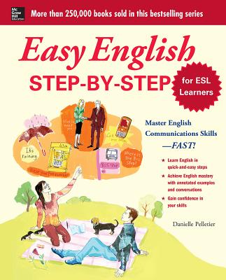 Easy English Step-By-Step for ESL Learners By Danielle Pelletier Cover Image