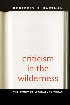 Cover for Criticism in the Wilderness