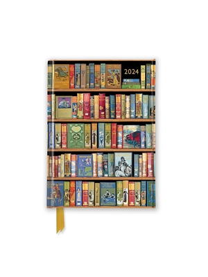 Bodleian Libraries: Bookshelves 2024 Luxury Pocket Diary - Week to View Cover Image