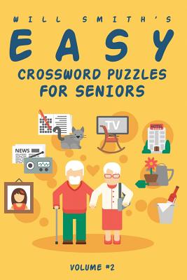 Will Smith Easy Crossword Puzzles For Seniors - Vol. 2 Cover Image