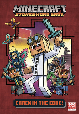 Crack in the Code! (Minecraft Stonesword Saga #1) (A Stepping Stone Book(TM)) Cover Image