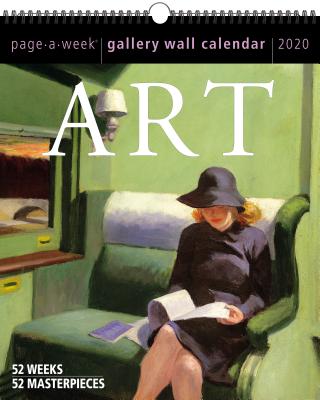 Art Page-A-Week Gallery Wall Calendar 2020 Cover Image
