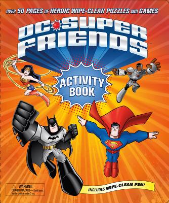 DC Super Friends Wipe Clean Activity Book