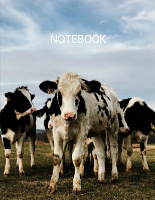 Notebook. For Cow Lover. Composition Notebook. College Ruled. 8.5 x 11. 120 Pages. Cover Image