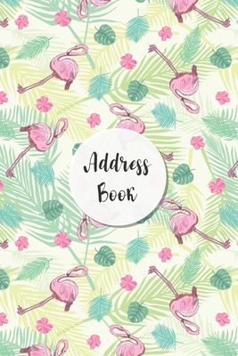Address Book: Summer Flamingo Design - Keep Your Important Contacts in The One Organizer Name, Addresses, Email, Phone Numbers, Birt Cover Image