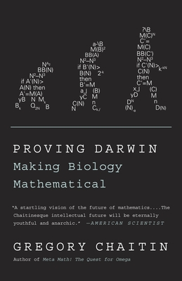 Proving Darwin: Making Biology Mathematical Cover Image