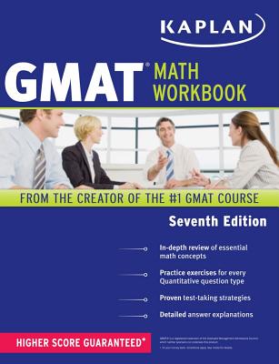 Kaplan GMAT Math Workbook Cover Image