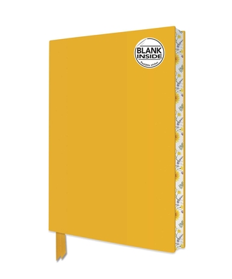 Sunny Yellow Blank Artisan Notebook (Flame Tree Journals) (Blank Artisan Notebooks) By Flame Tree Studio (Created by) Cover Image