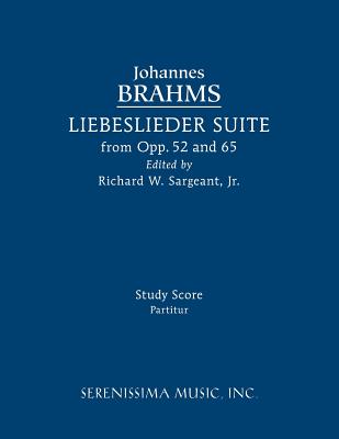 Liebeslieder Suite from Opp.52 and 65: Study score Cover Image