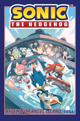 Sonic the Hedgehog, Vol. 3: Battle For Angel Island By Ian Flynn, Tracy Yardley (Illustrator), Evan Stanley (Illustrator) Cover Image