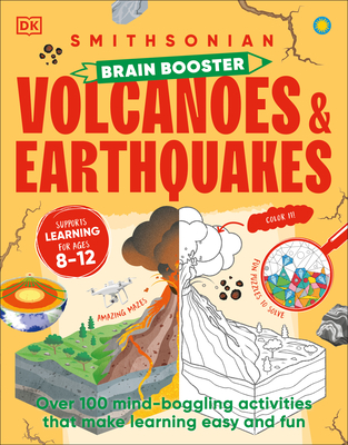 Brain Booster Volcanoes and Earthquakes (DK Brain Booster) Cover Image
