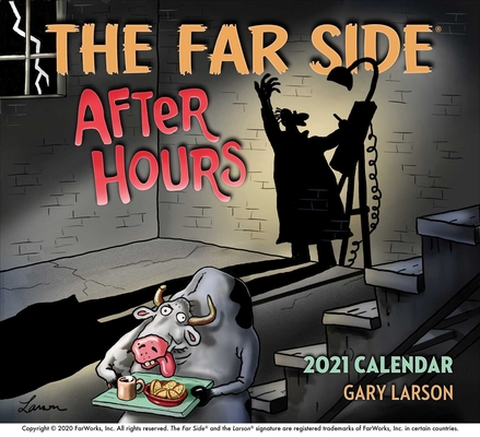 The Far SideÂ® After Hours 2021 Wall Calendar Cover Image